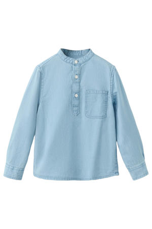 overhemd light blue denim