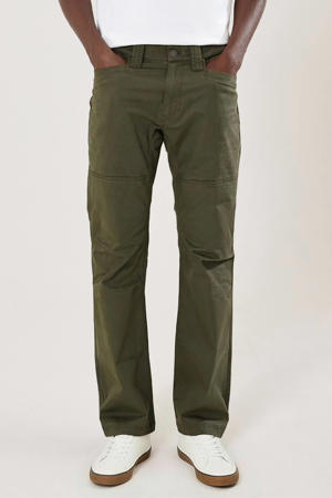 regular fit jeans donkergroen