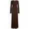 The Lola Club strandjurk Kylee Maxi bruin