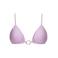 The Lola Club voorgevormde triangel bikinitop Josey roze