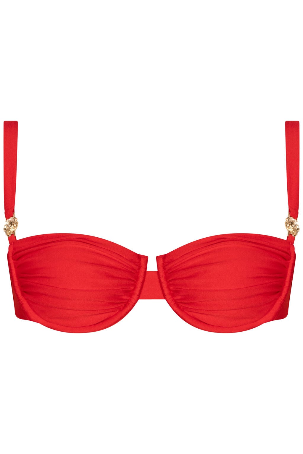 The Lola Club voorgevormde beugel bikinitop Orelia rood