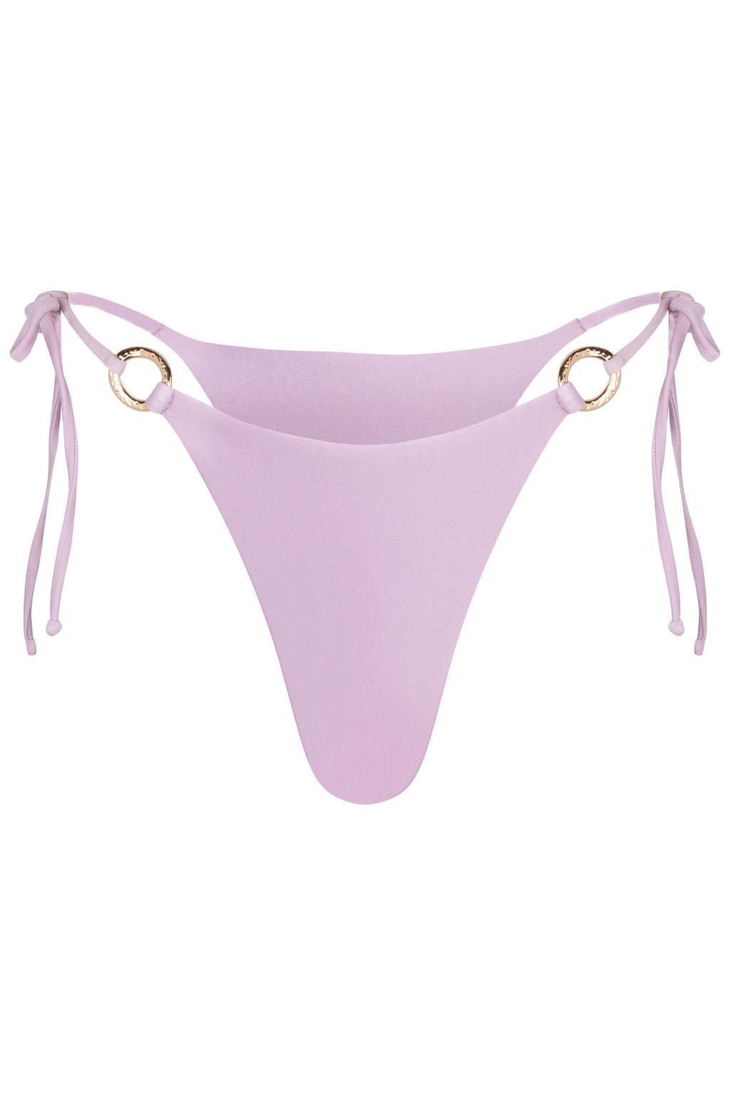 The Lola Club high leg strik bikinibroekje Josey roze