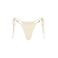 The Lola Club high leg strik bikinibroekje Jenna ecru