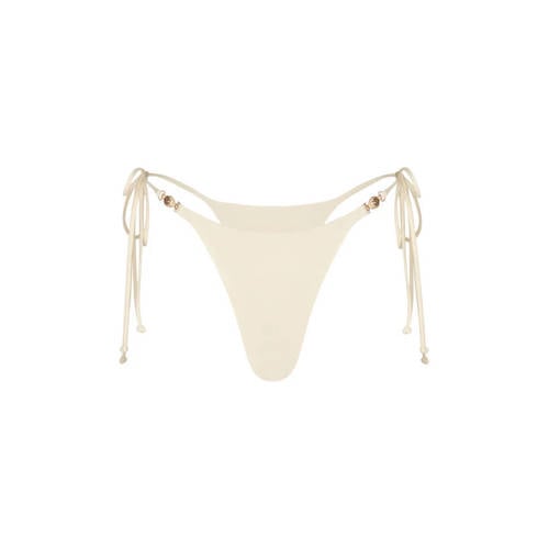 The Lola Club high leg strik bikinibroekje Jenna ecru afbeelding