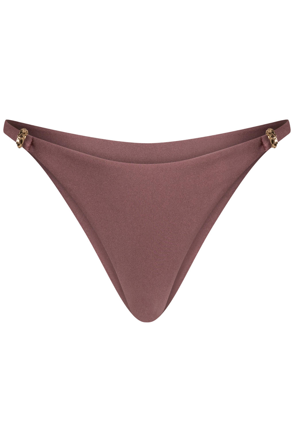 The Lola Club high leg bikinibroekje Orelia lichtbruin