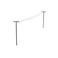 Brabantia Brabantia HangOut Waslijn met palen, 50 meter - Black