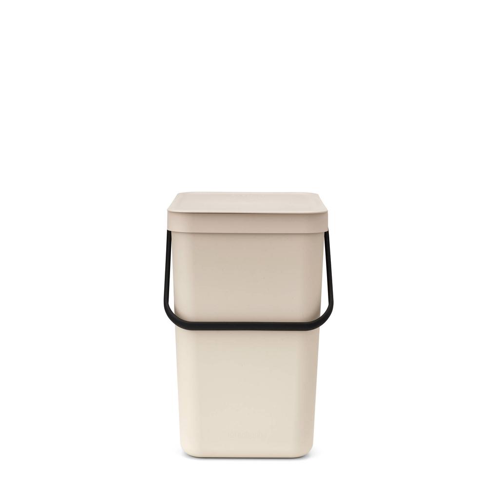 Brabantia Brabantia Sort & Go afvalemmer, 25 liter - Soft Beige