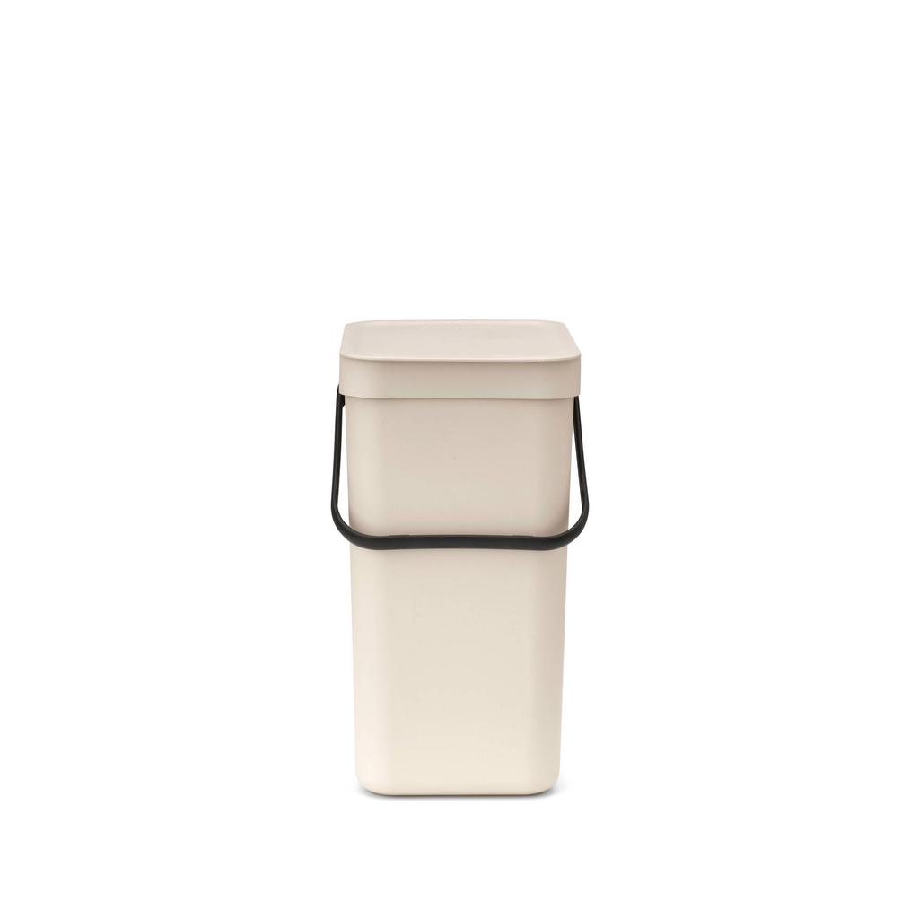 Brabantia Brabantia Sort & Go afvalemmer, 12 liter - Soft Beige
