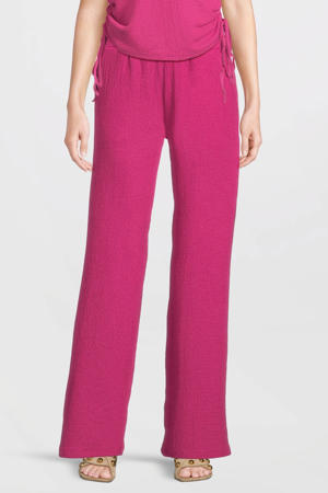 regular waist broek fuchsia