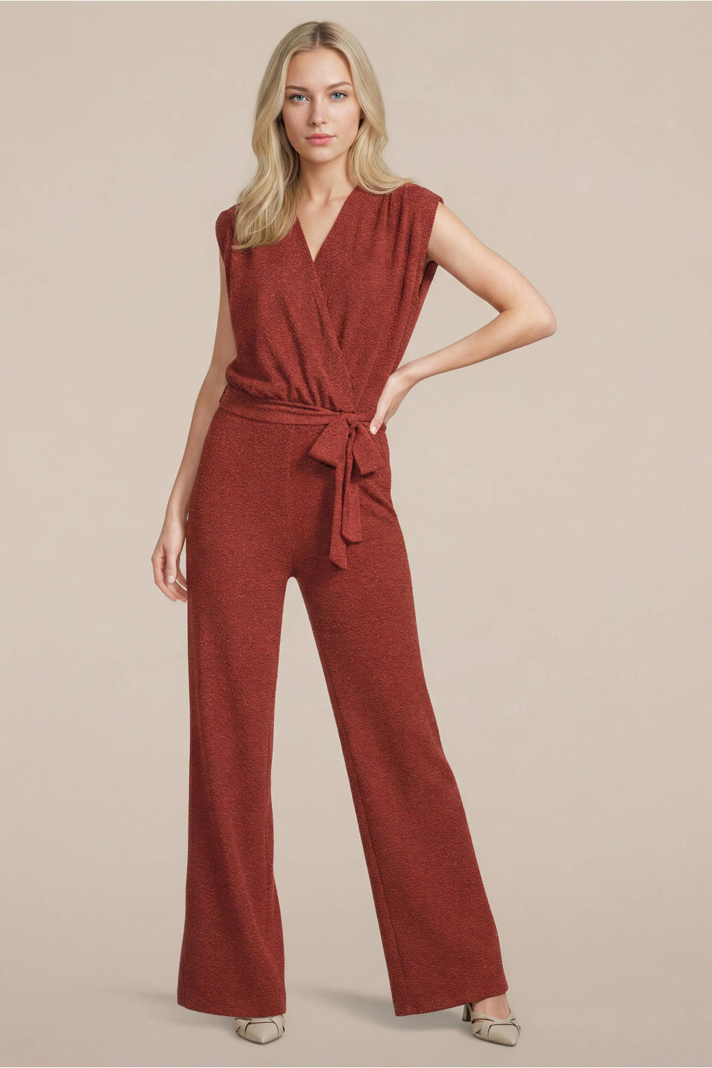 Lofty Manner jumpsuit brique