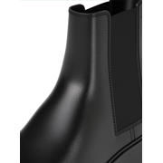 thumbnail: Calvin Klein chunky leren chelsea boots met profielzool - zwart