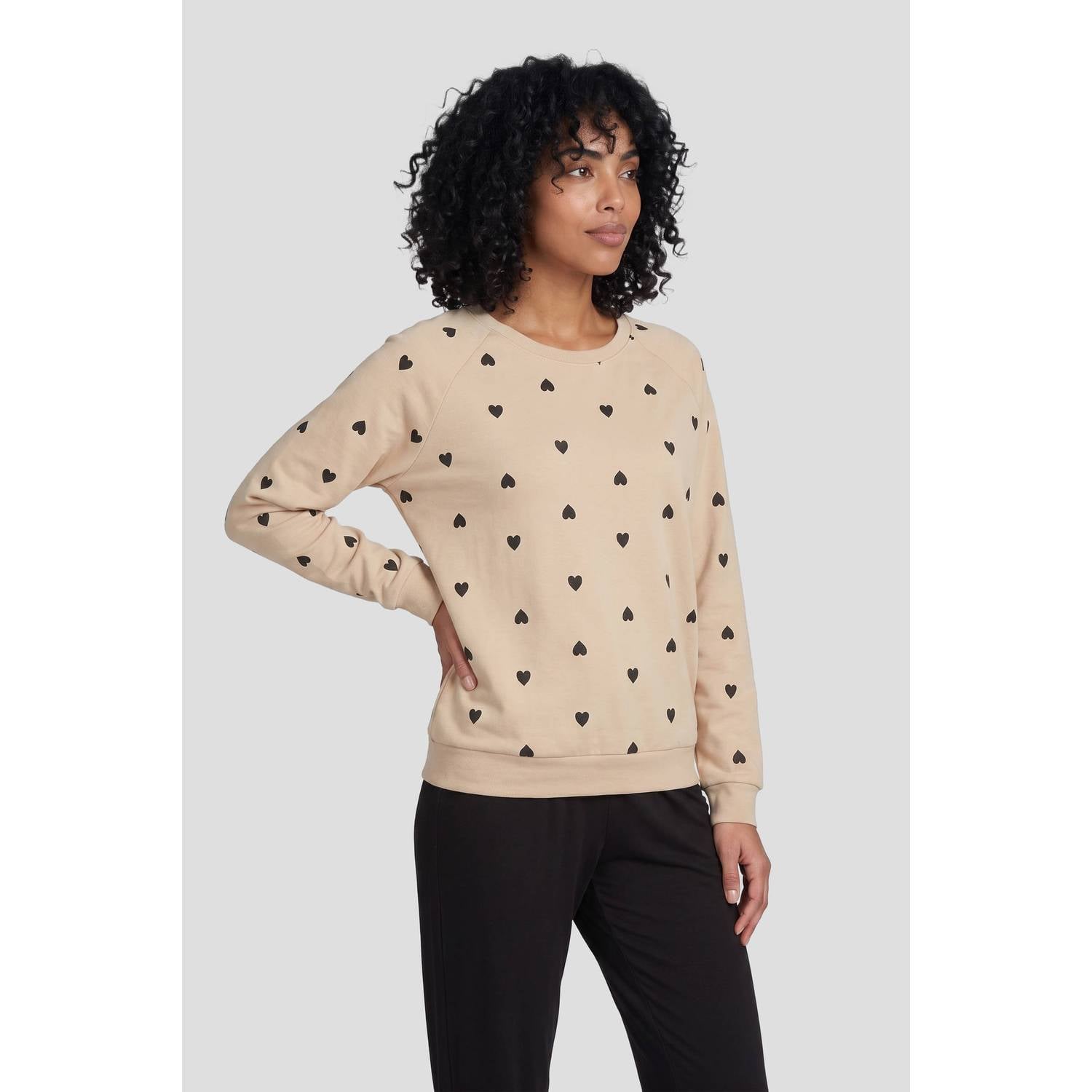 Dreamcovers pyjama set beige zwart
