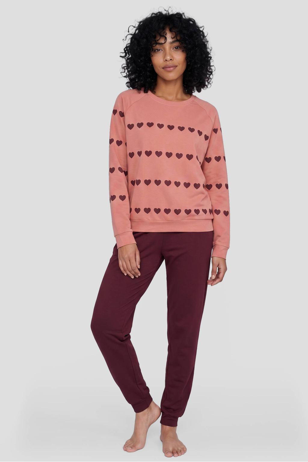 Dreamcovers pyjama set - oudroze/bordeaux