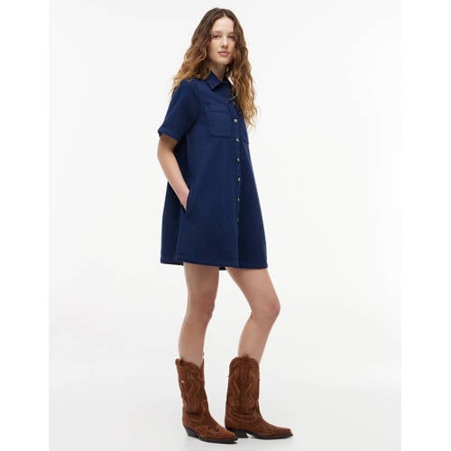 Tommy Jeans western suède cowboylaarzen cognac