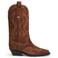 Tommy Jeans western suède cowboylaarzen - cognac