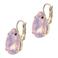 Otazu gold plated oorbellen met Swarovski kristallen Lacrima