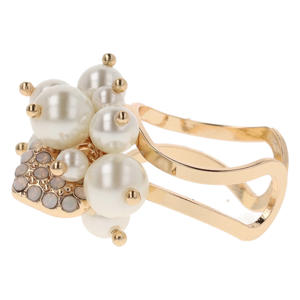 ring Ultimate Pearl goudkleurig