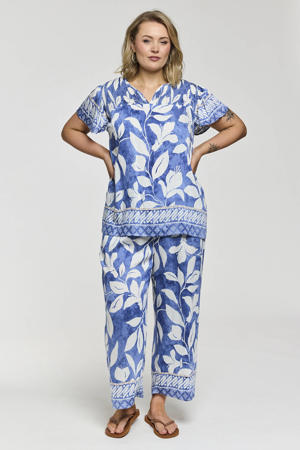 top blauw