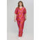 STUDIO gebloemde top rood