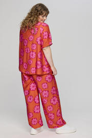 thumbnail: STUDIO gebloemde top rood