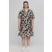 STUDIO blousejurk met stippen zwart