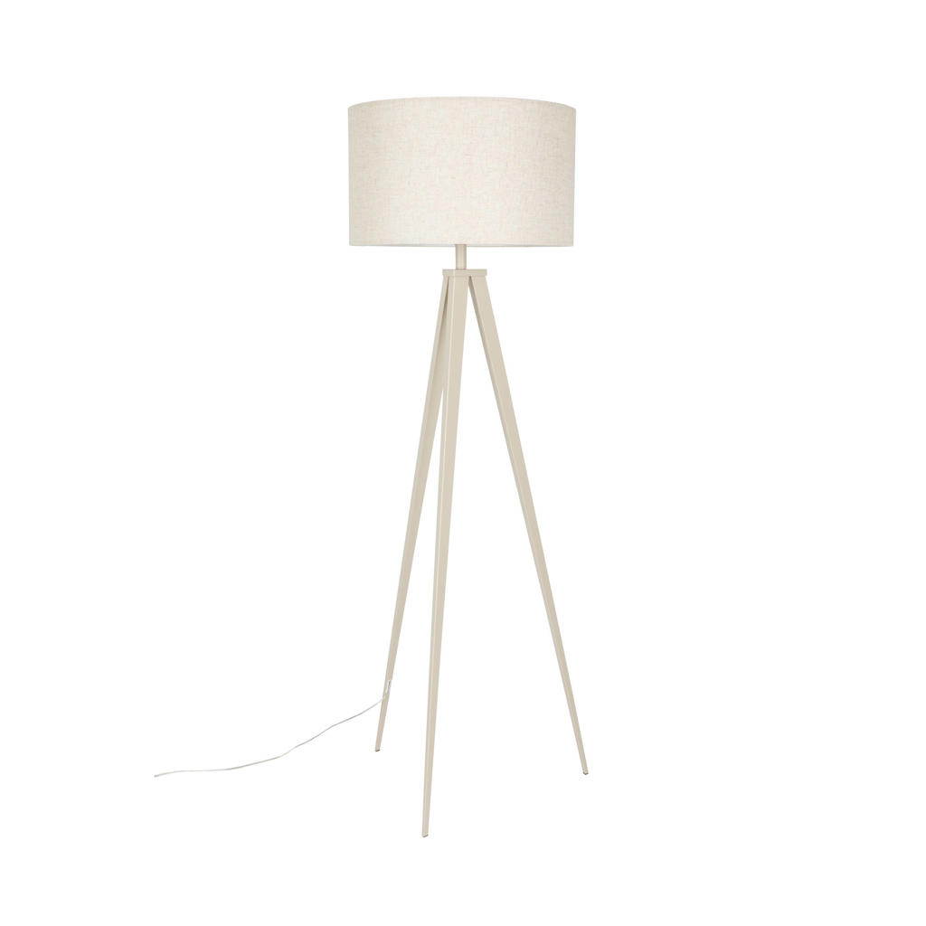 Zuiver Tripod vloerlamp Beige