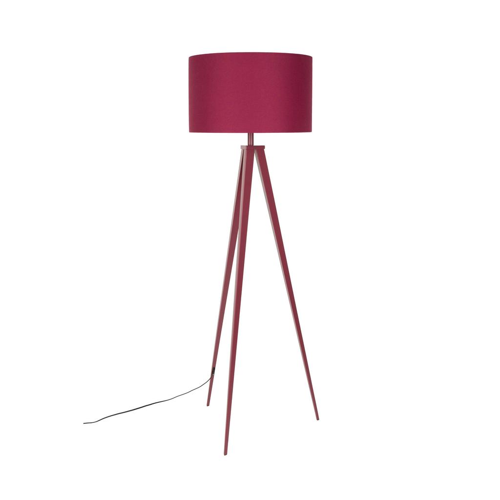Zuiver Tripod vloerlamp Marsala Red