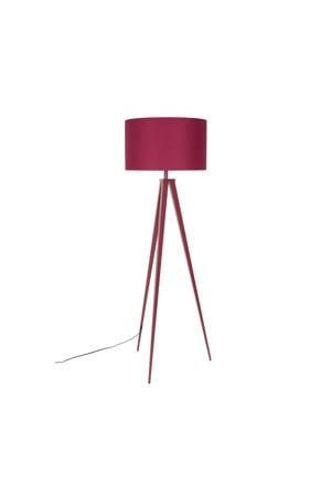 Tripod vloerlamp Marsala Red
