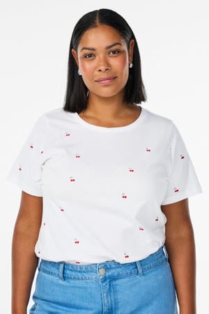 T-shirt met hartjes