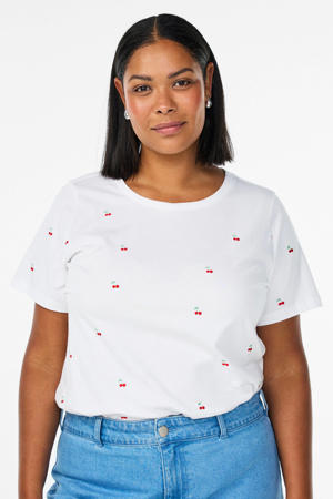 T-shirt met hartjes