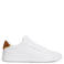 Tommy Hilfiger leren sneaker laag met meerkleurige print