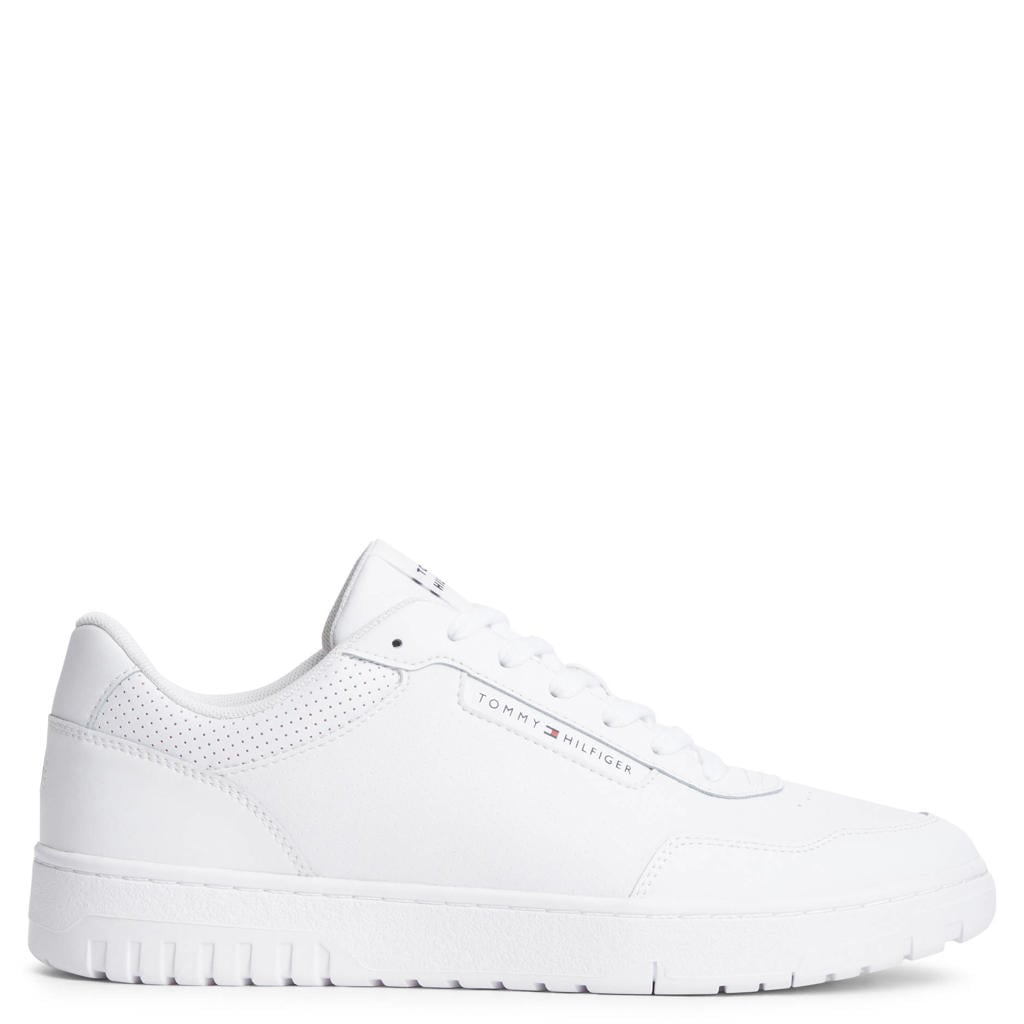 Tommy Hilfiger leren sneakers - wit