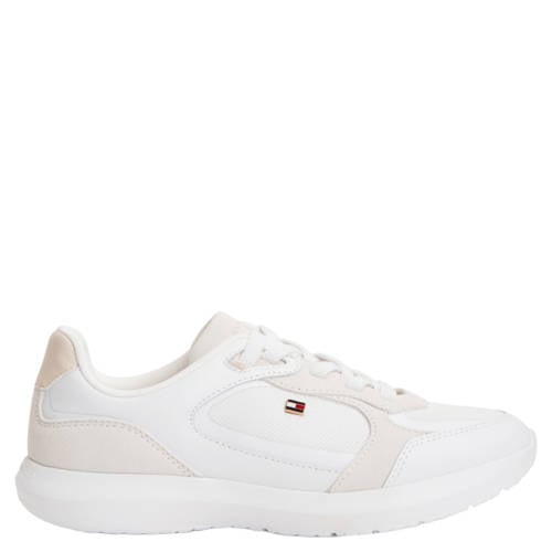 Tommy Hilfiger leren sneakers met logo wit