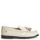 Tommy Hilfiger leren loafers met franjes - ecru