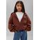 Calvin Klein sweatvest met logo - bruin