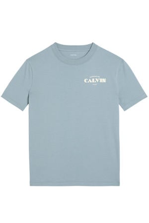T-shirt met logo - blauw