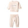 Calvin Klein sweater en broek set met logo - lichtroze