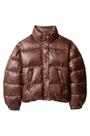 thumbnail: Calvin Klein gewatteerde winterjas - bruin