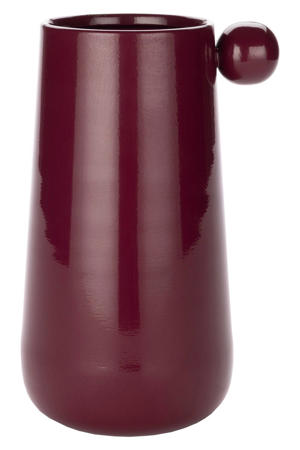 Dot vaas M Red Bordeaux