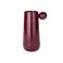 Dutchbone Dot vaas L Bordeaux Red