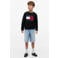 Tommy Hilfiger Sailor baggy denim short - lichtblauw