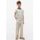 Tommy Hilfiger gestreept T-shirt ecru
