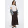 ONLY midi rok bruin