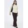 ONLY high waist casual broek bruin