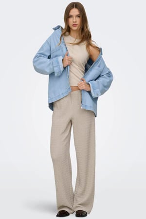 high waist casual broek