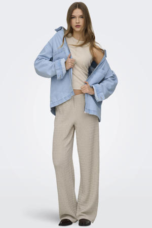 high waist casual broek