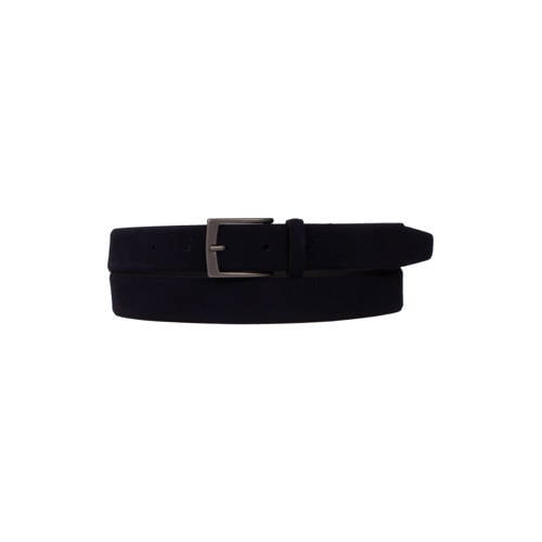 Presly & Sun leren riem donkerblauw afbeelding