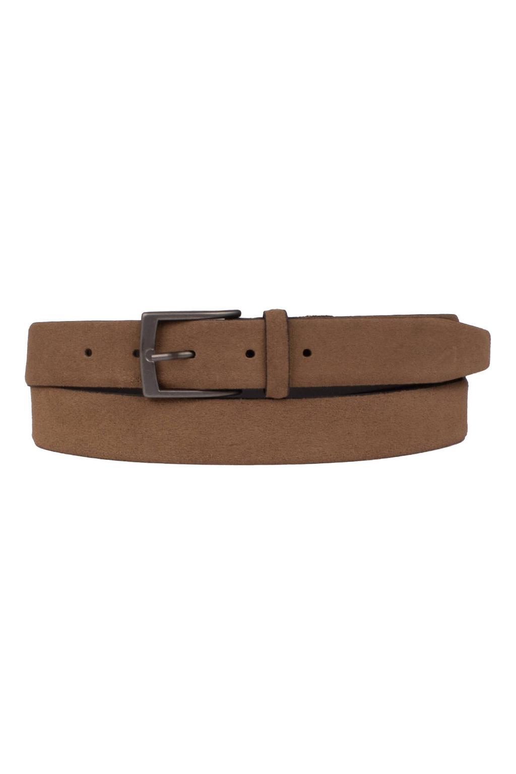 Presly & Sun leren riem taupe
