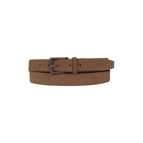 Presly & Sun leren riem taupe afbeelding