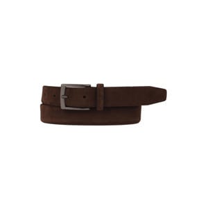 leren riem donkerbruin